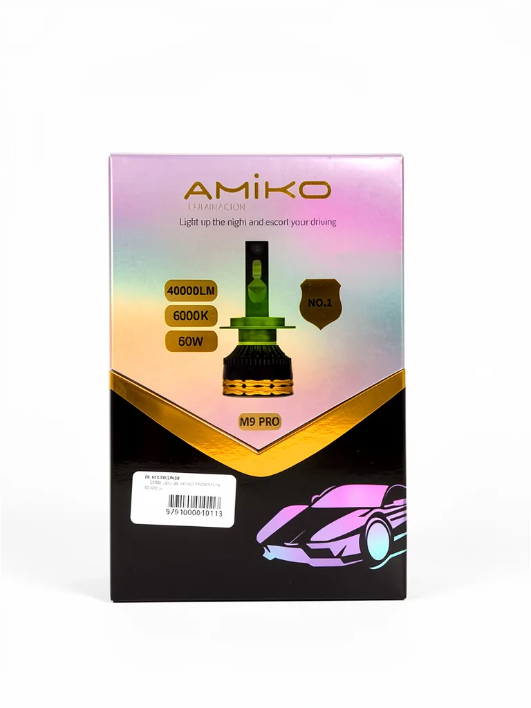 Caja original Amiko CreeLed M9 Premium H4